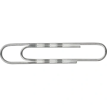 Скрепки оцинкованные, 50 мм, гофрирован., 100 шт/уп