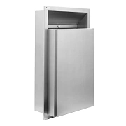 Мусорное ведро Merida Stella R встраиваемая в стену, матовая, 44л