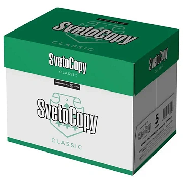 Бумага офисная А4, 80 г/м2, 500 л., марка С, SVETOCOPY CLASSIC, Россия, 146% (CIE)