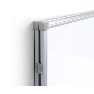 Доска магнитно-маркерная 100х300 2-створ. эмаль