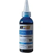 Чернила HI-BLACK для EPSON (Тип E) универсальные, голубые 0,1 л, водные, HB-EPS-C-100ML