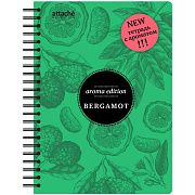 Бизнес-тетрадь  ароматизир.100л,кл,А5, БЕРГАМОТ,спир,тонир.блок 84905