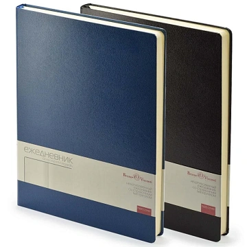 Ежедневник недатированный A4, , Megapolis синий 160л3-026/01