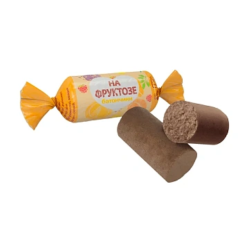 Конфеты Батончики на фруктозе, 3кг