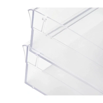 Лоток горизонтальный Attache City прозрачный