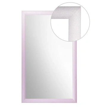 Зеркало KD_настенное Комус Мебель1801 СЕ-1, 600х1000 серебро