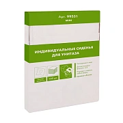 Индивидуальные покрытия на унитаз Lime mini 1/4 сложение, 100шт, 99531