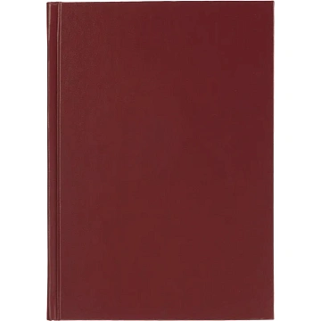 Ежедневник недатированный А5, Ideal бордовый 136л. 3-122/04 3-122/04