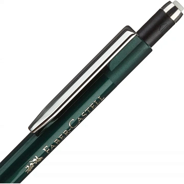 Карандаш механический Faber-Castell GRIP1345,0,5мм,зел.металл