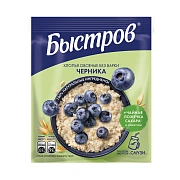 Каша овсяная Быстров черника, 40г