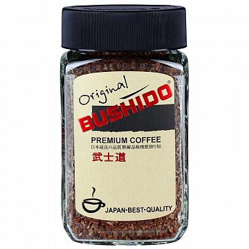 Кофе BUSHIDO Original растворимый,50г стекло