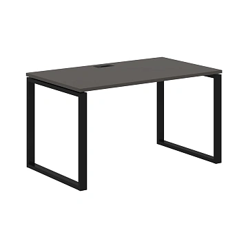 Стол прямой EQST 1380 Мокко/Черный 1360х800х750 EDIS