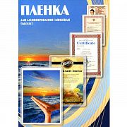 Пленка для ламинирования Office Kit 80мкм, 100шт, 70х100мм, глянцевая