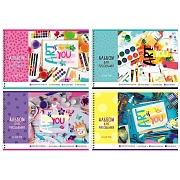 Альбом для рисования 40л., А4, на гребне BG '#Рисуйсейчас', эконом