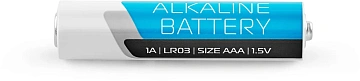 Батарейка Buro Alkaline AAA LR03, 2шт/уп