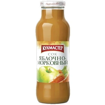Сок Кухмастер Яблоко-морковь, 680мл