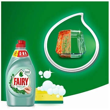 Средство для мытья посуды, 900 мл, FAIRY (Фейри) Нежные руки 'Чайное дерево и мята'