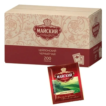 Чай Майский черный (2г х 200шт), 400г