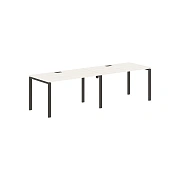 Стол 2-х местный EUWST 2780 Ясень Траун/Мокко 2726х800х750 EDIS
