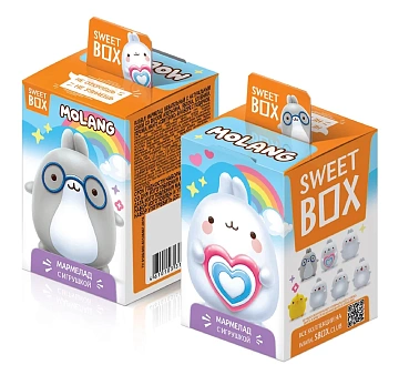 Мармелад Sweet Box Molang с игрушкой, 10г