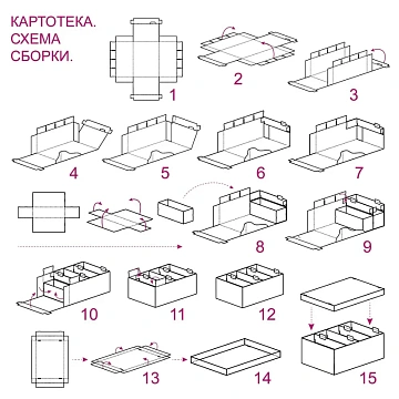 Картотека для документов Attache А5 320x240x160мм с крышкой