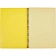 Бизнес-тетрадь А4,96л,кл,спир,пластик,тон.бл. Attache Bright colours Желтый
