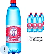 Вода минеральная Стэлмас Mg+ лечебная газ ПЭТ 1л