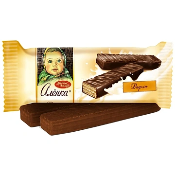 Вафли Аленка в шоколаде, 40г