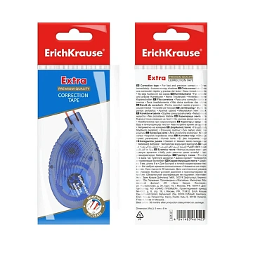 Корректирующая лента ErichKrause Extra, 5мм х 8м в пакете