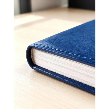 Ежедневник недатированный А5 Sidney Nebraska, син,сер.обрез,272стр 3-128/12