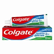 Зубная паста 100 мл COLGATE 'Натуральная мята', тройное действие, с фторидом, 7891024128992