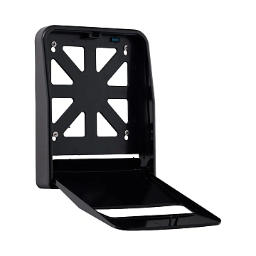 Диспенсер для покрытий на унитаз Merida Optimum GP1C, черный, пластик