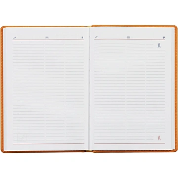 Ежедневник недатированный оранжевый,А5,143х210мм,176л,ATTACHE Сиам