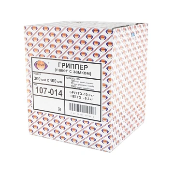 Пакеты с замком Zip Lock 30х40см, 35.3мкм, 100шт/уп