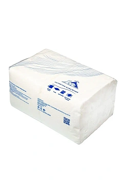 Салфетки сервировочные белые, 24х24см, 1 слой, 400шт