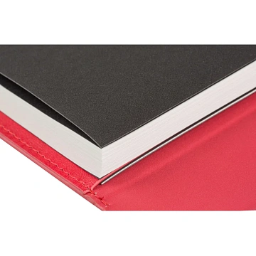 Ежедневник недатированныйА5 Senate красный 272 стр. 3-213/01