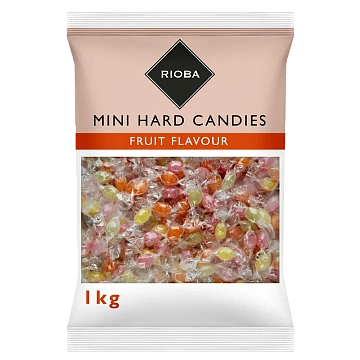 RIOBA Мини-леденцы с фруктовыми вкусами, 1кг