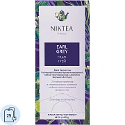 Чай Niktea черный Earl Grey с бергамотом, 25штх1,75г/уп