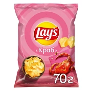 Чипсы Lay's Краб, 70г