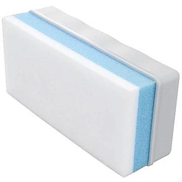 Губка-стиратель для меловых досок 2х3, 85*175мм, серый
