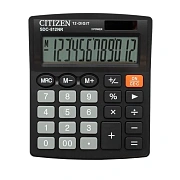 Калькулятор настольный КОМПАКТНЫЙ CITIZEN бухг. SDC812(BN/ NR) 12 разряд DP