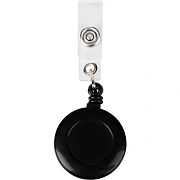 Держатель для бейджа Attache с рулеткой цвет черный (без бейджа) 1шт