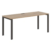 Стол прямой EUST 1767 Дуб Денвер светлый/Мокко 1760х670х750 EDIS