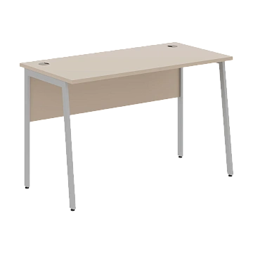 Стол прямой СП-2.1P Мокачино/Алюминий 1200х608х755 IMAGO PLUS