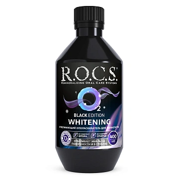 Ополаскиватель для полости рта R.O.C.S. Black edition, 400мл