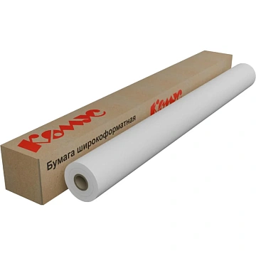 Бумага широкоформатная InkJet 70г 620ммх45м 50,8мм