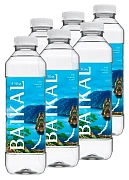 Вода питьевая Baikal 430 без газа, 850мл x 6 шт,  ПЭТ