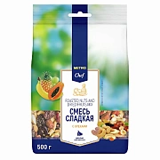 METRO Chef Смесь орехов цукатов и сухофруктов, 500г