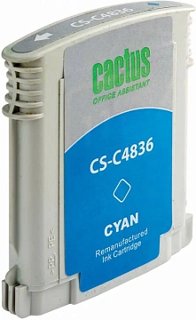 Картридж струйный Cactus CS-C4836 №11, 29мл, голубой