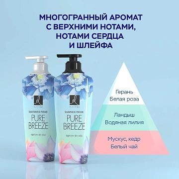 Шампунь Elastine Perfume Pure breeze парфюмированный, 600мл